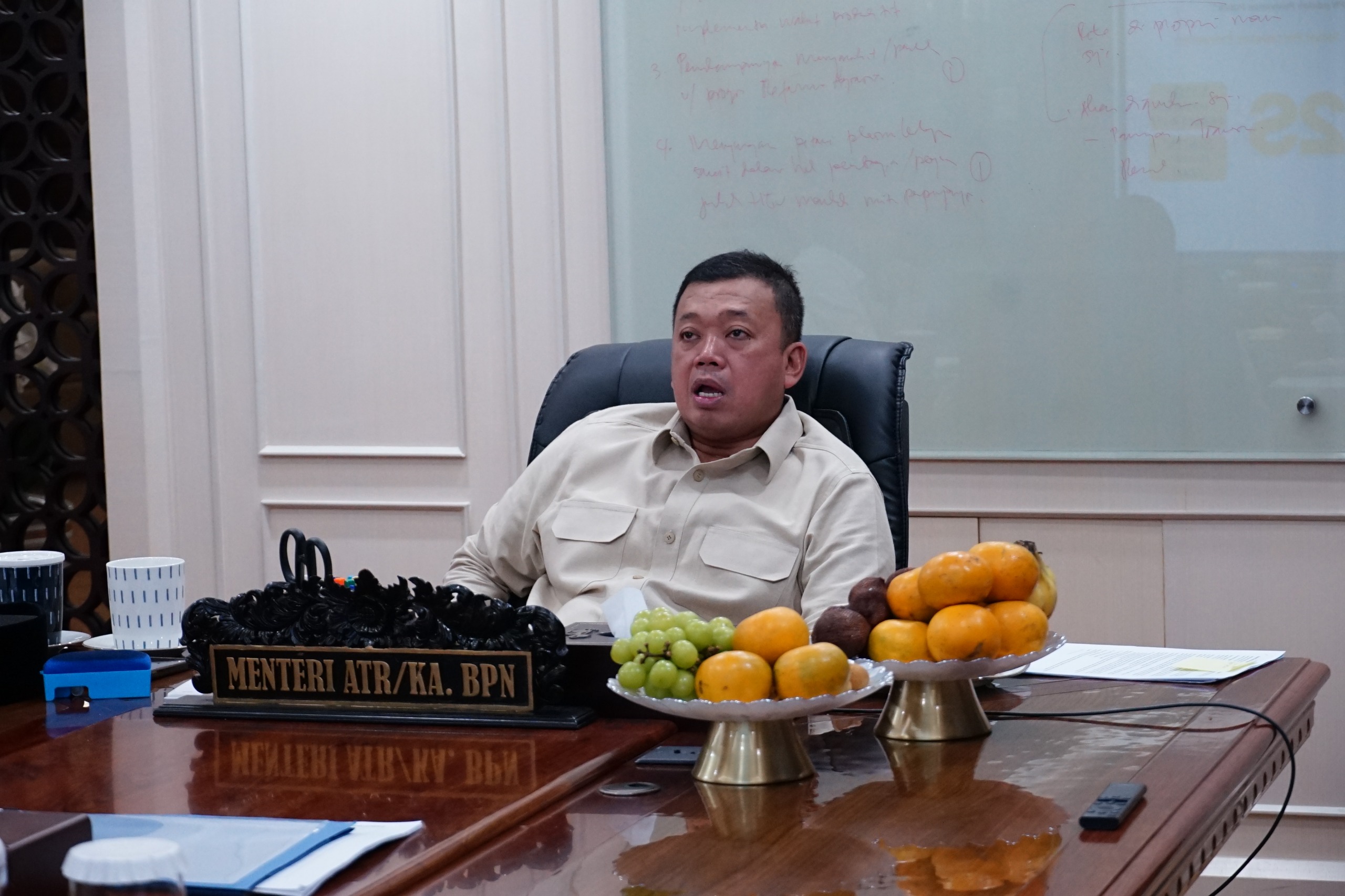 Pesan Menteri Nusron kepada Jajaran Kanwil BPN Provinsi NTB dan Bengkulu: Kita Tata SDM Sesuai dengan Beban Kerja
